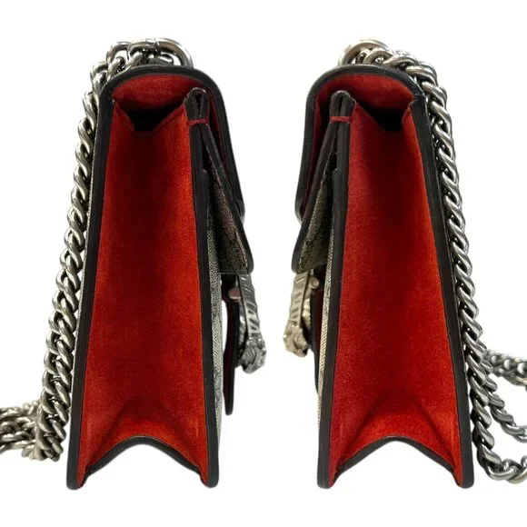 GUCCI GG Supreme Coated Canvas Dionysus Chain Bag